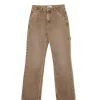 Jeansy straight w stylu retro