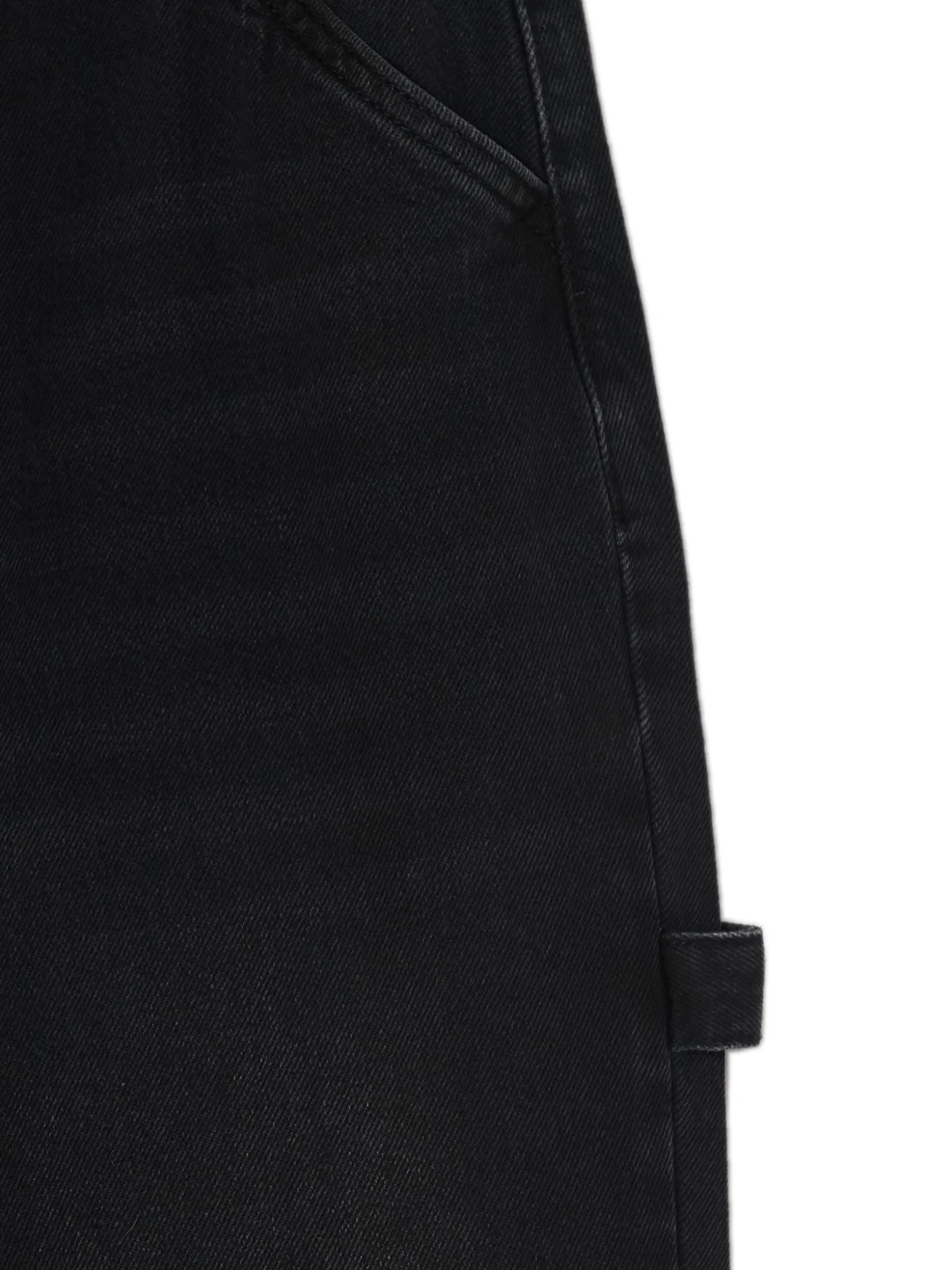 Jeansy straight w stylu retro