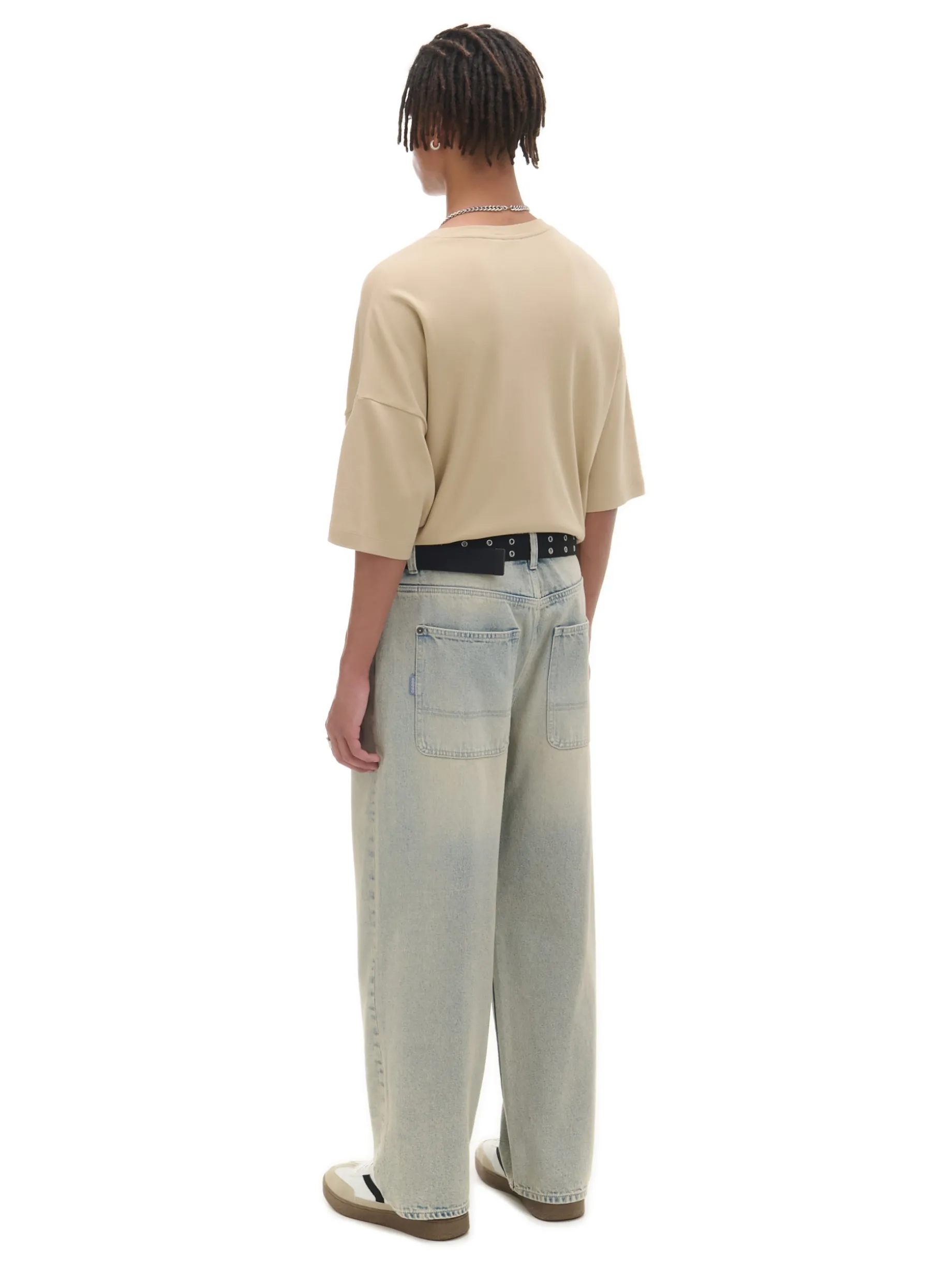 Jeansy super baggy retro