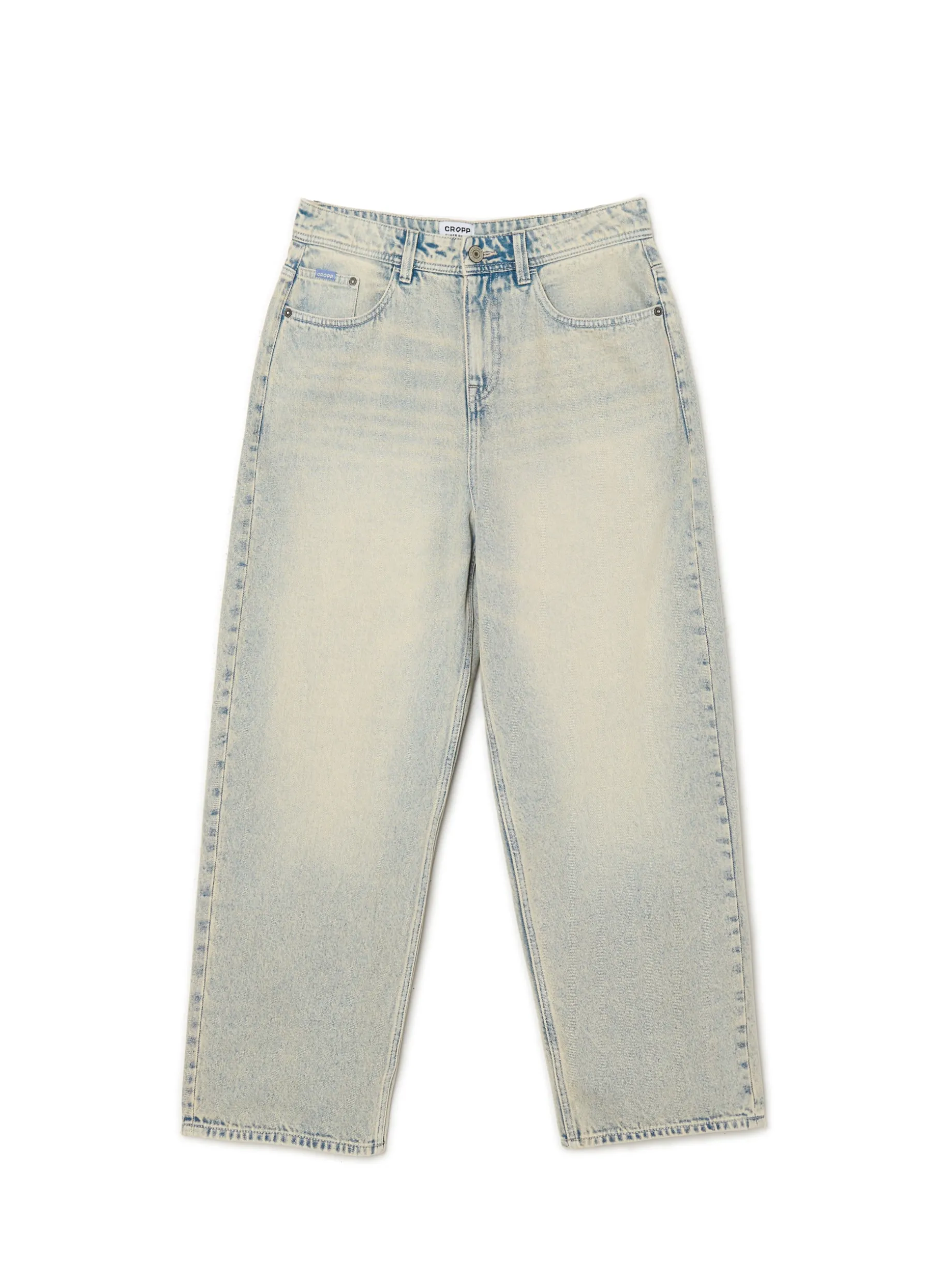 Jeansy super baggy retro