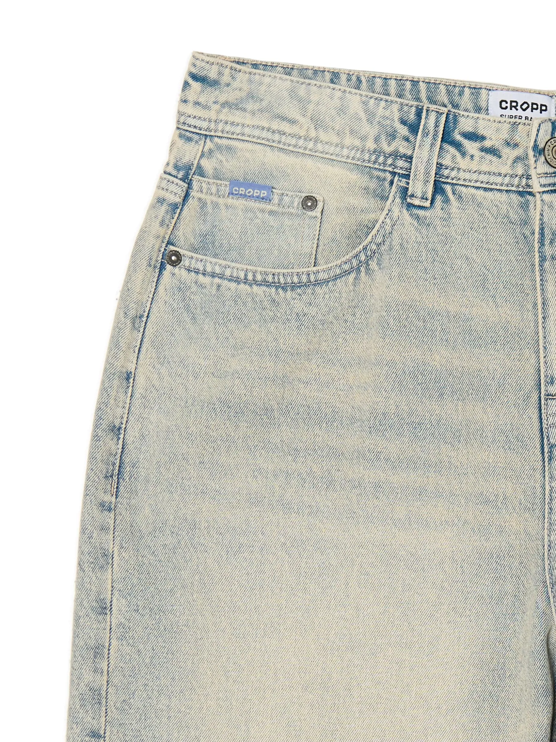Jeansy super baggy retro