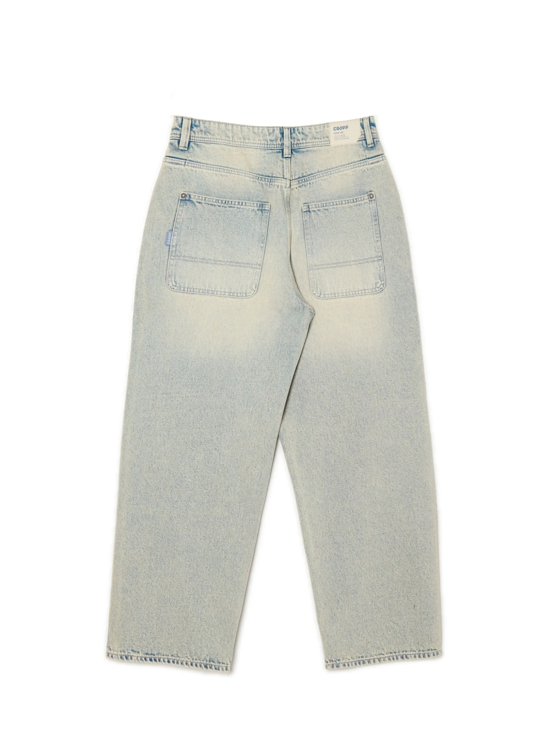 Jeansy super baggy retro