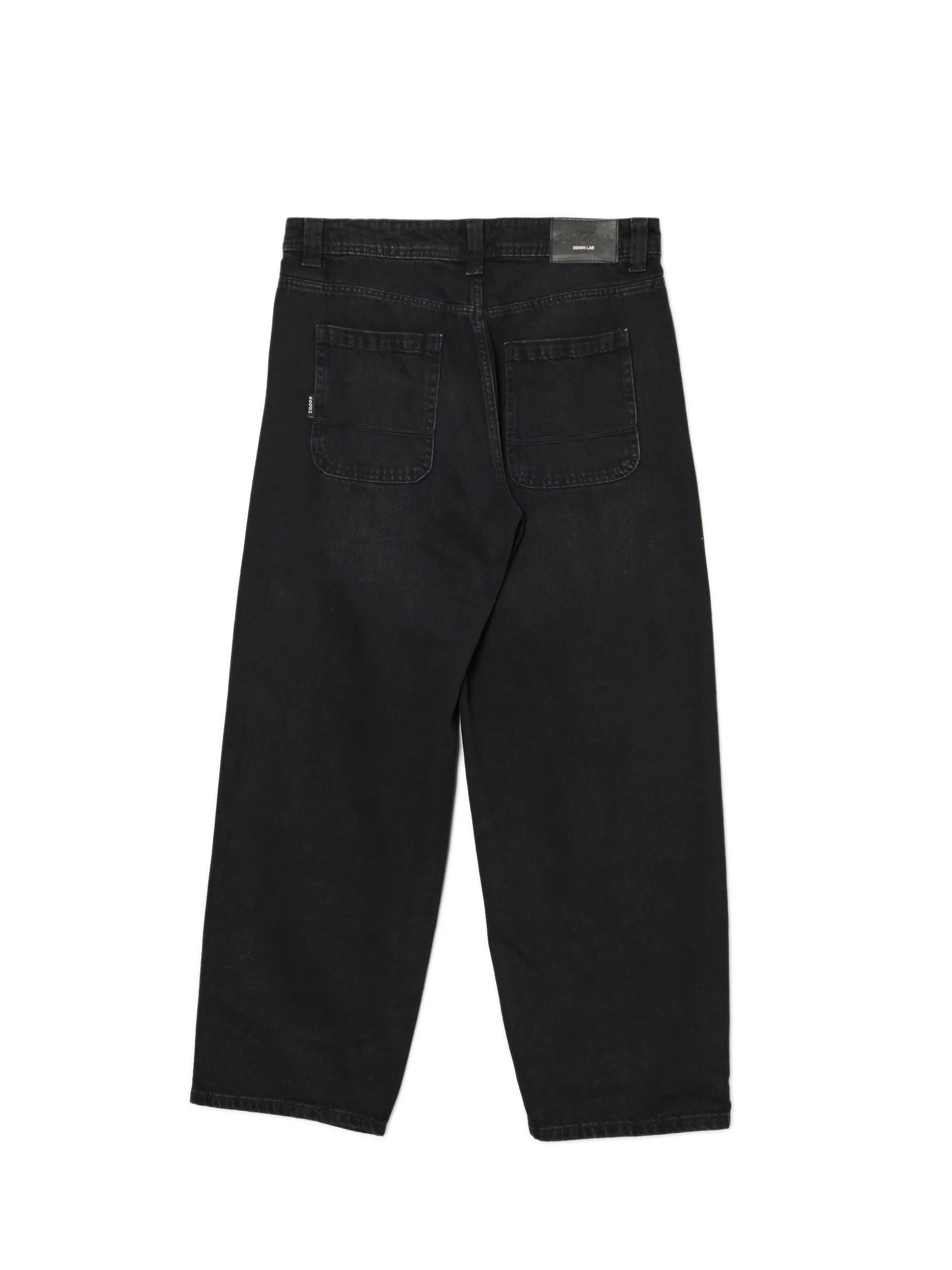 Jeansy super baggy z przetarciami