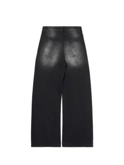 Jeansy wide leg typu barrel