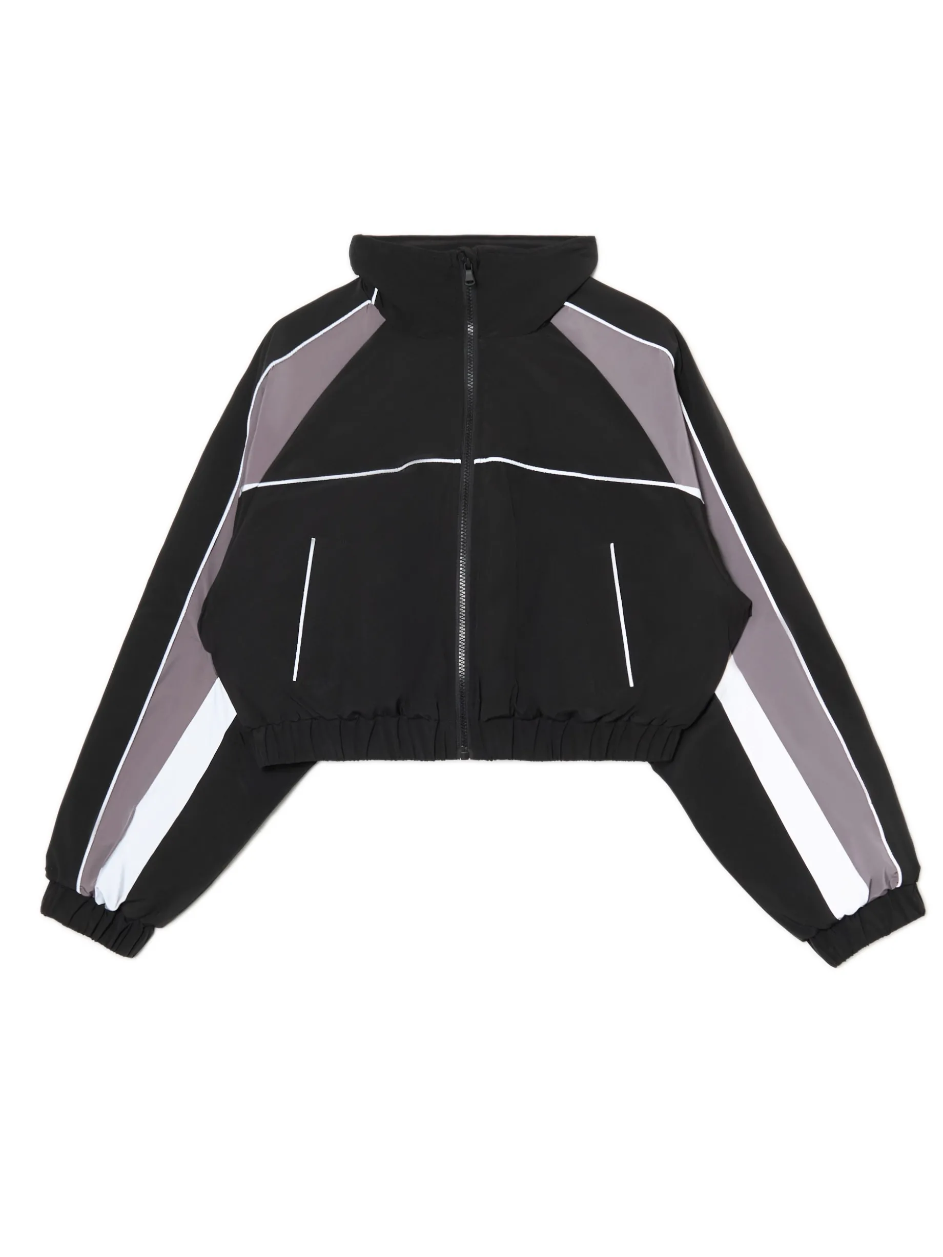 Krótka sportowa kurtka bomber