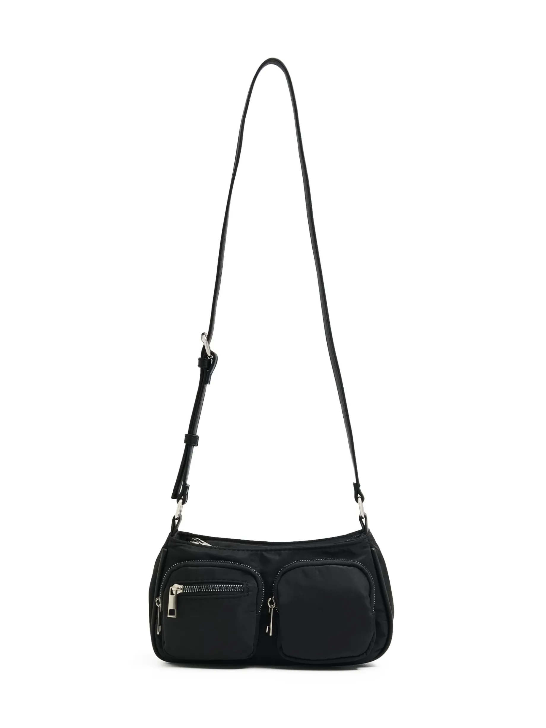Mała czarna torebka crossbody