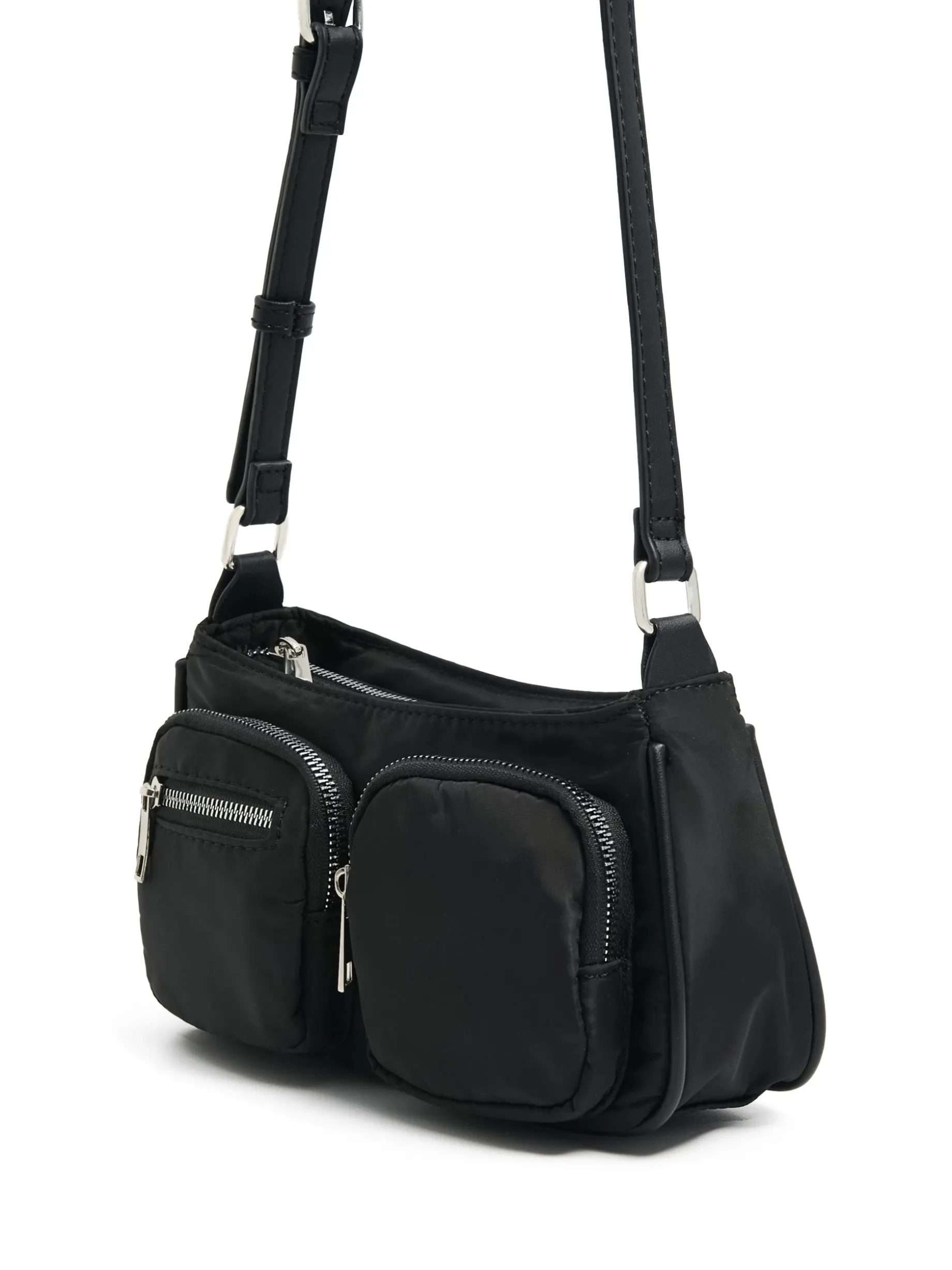 Mała czarna torebka crossbody