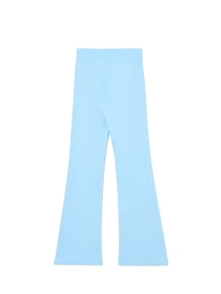 Niebieskie dresy typu flare