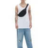Niebieskie jeansy loose baggy