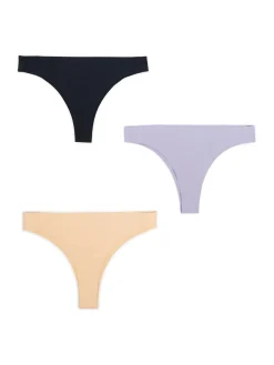 3 pack bezszwowych majtek brazilian