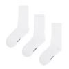 3 pack białych skarpet