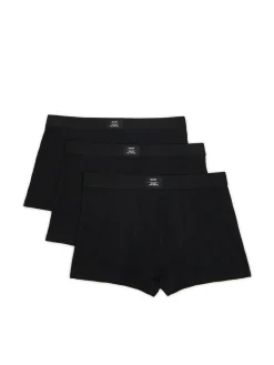 3 pack czarnych bokserek