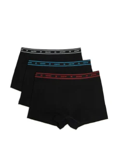 3 pack czarnych bokserek basic