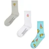 3 pack długich skarpet SpongeBob SquarePants