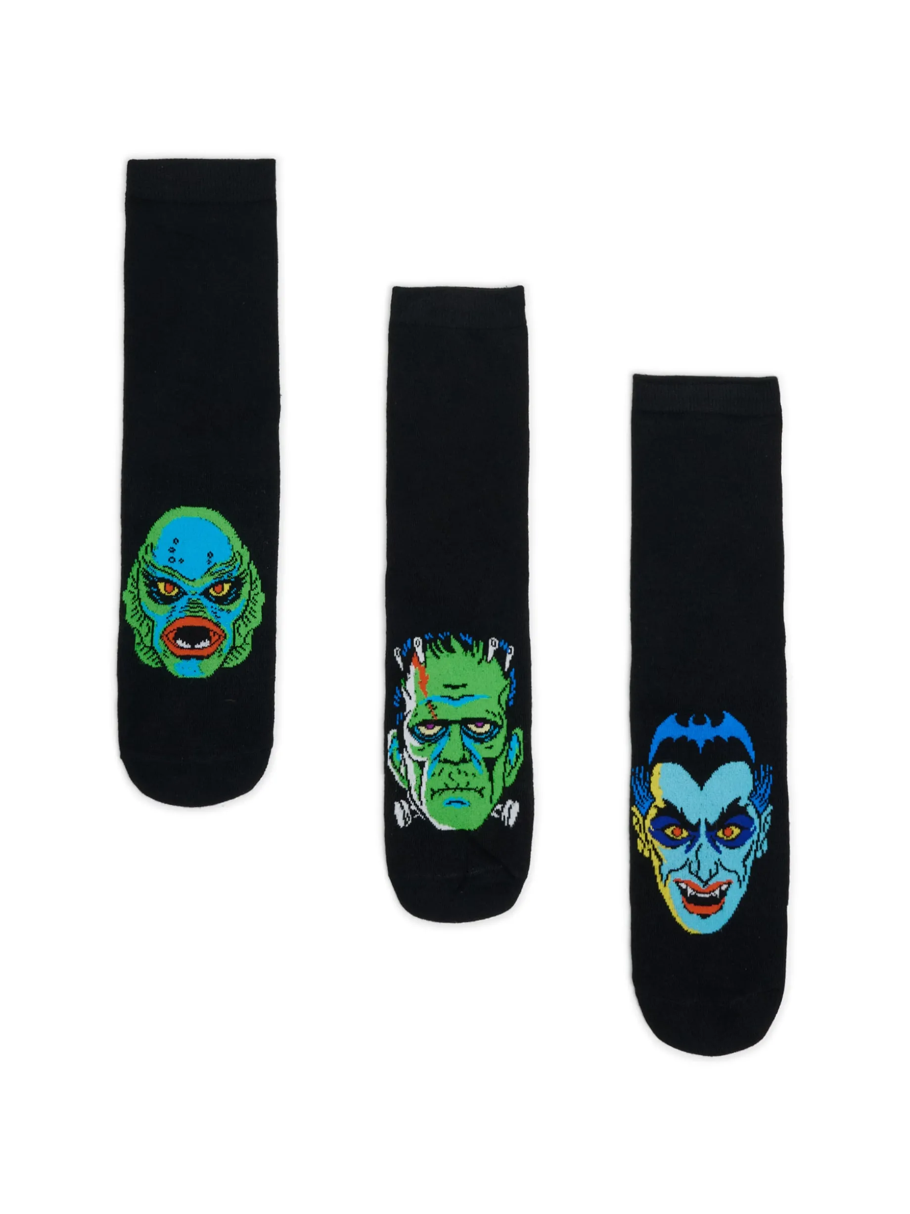 3 pack długich skarpet Universal Monsters
