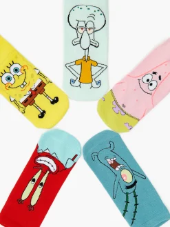 5 pack skarpet SpongeBob