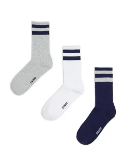 3 pack skarpet w paski