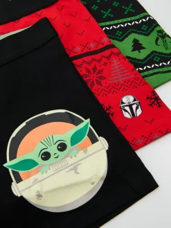 3 pack świątecznych bokserek Mandalorian