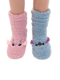 Pluszowe skarpetki Stitch i Andzia