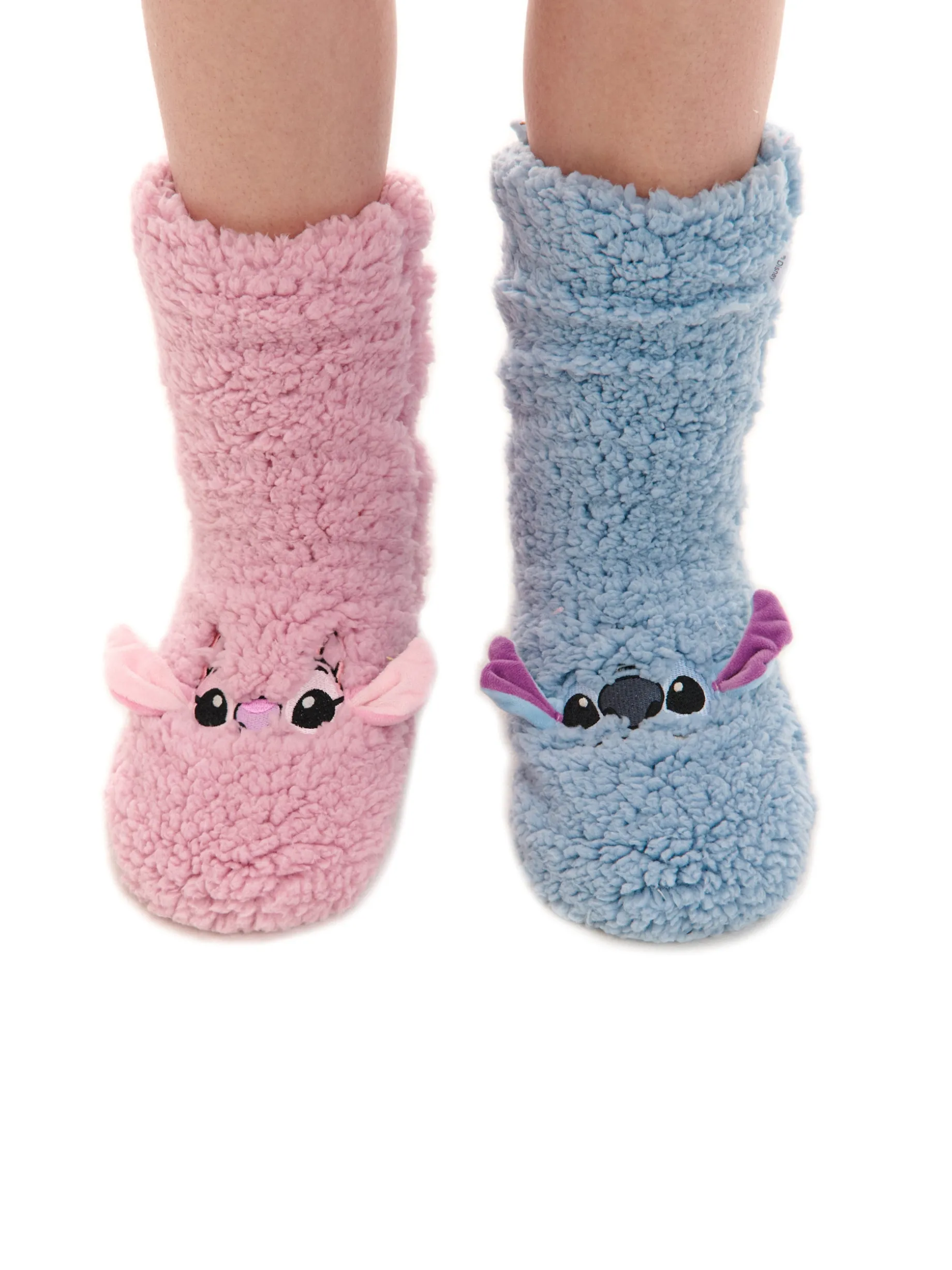 Pluszowe skarpetki Stitch i Andzia