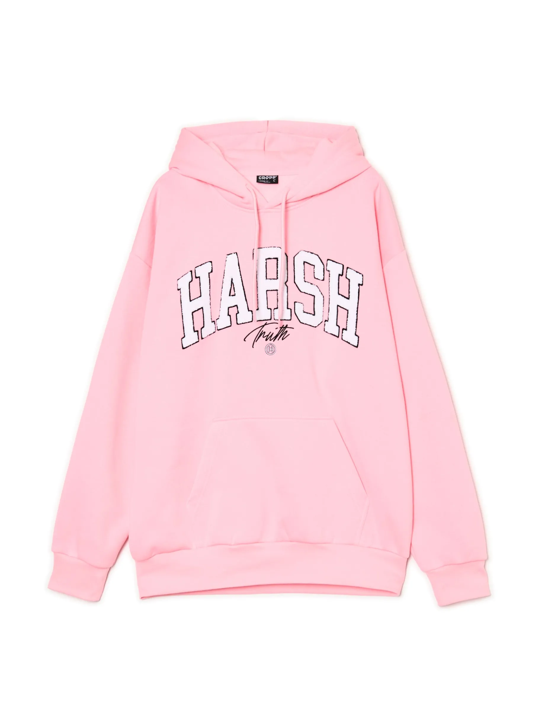 Różowa bluza z aplikacją UNISEX