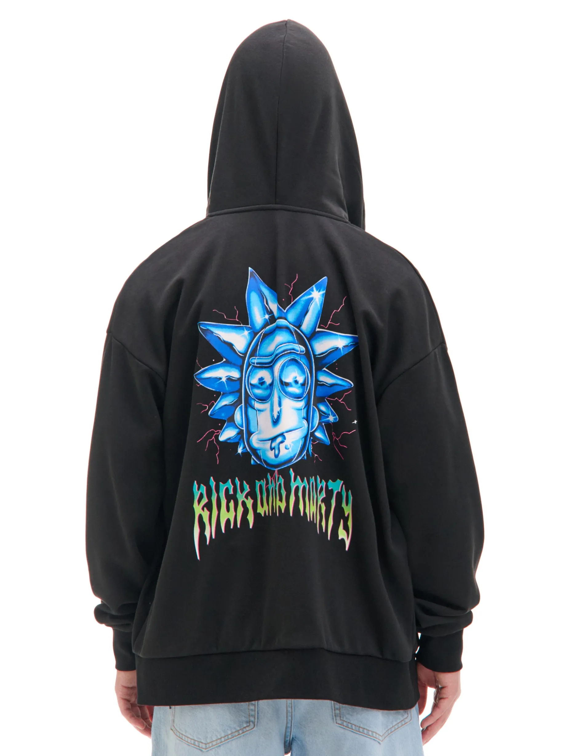 Rozpinana bluza z kapturem Rick i Morty