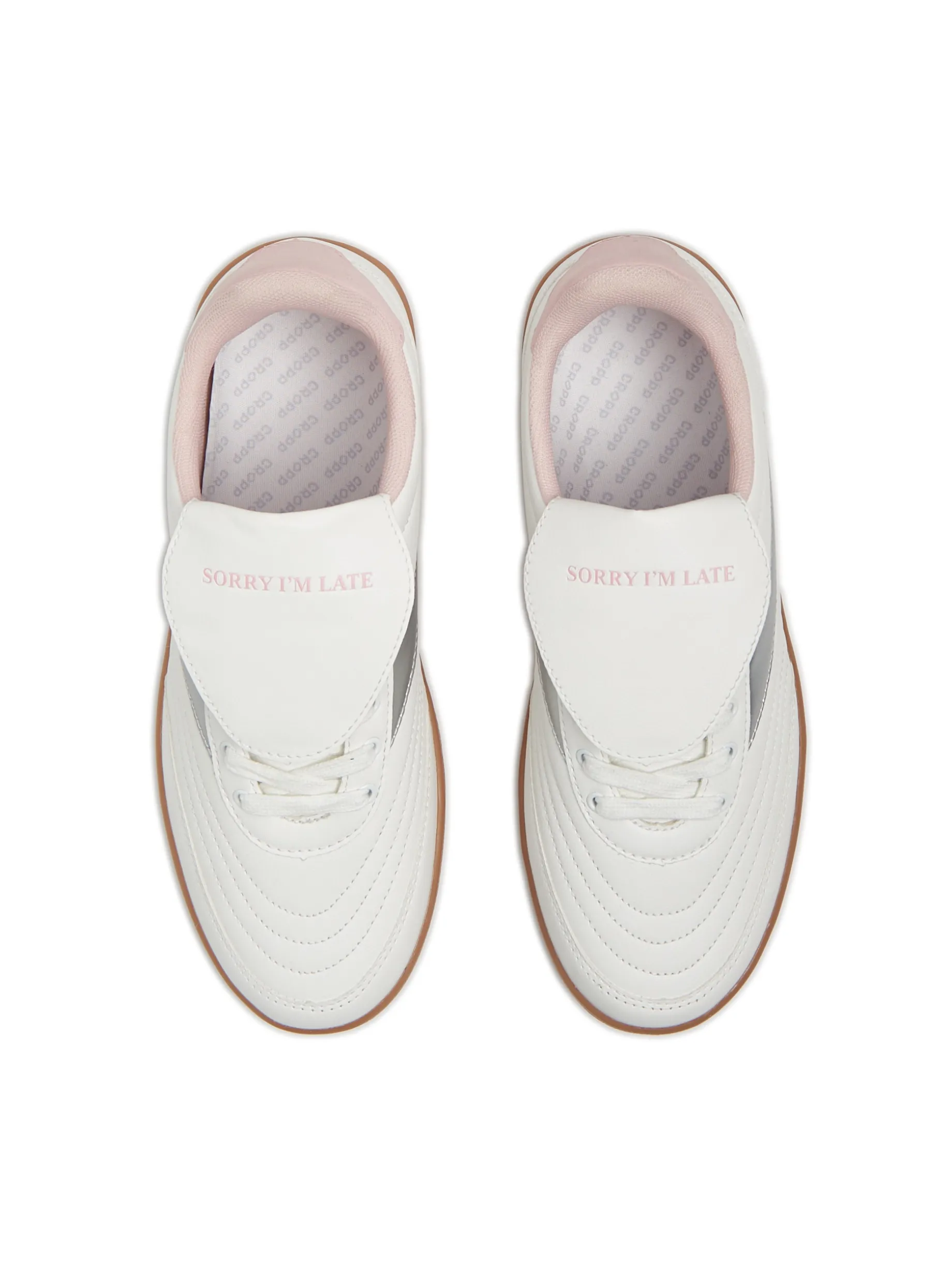 Sneakersy z ozdobnymi wstawkami