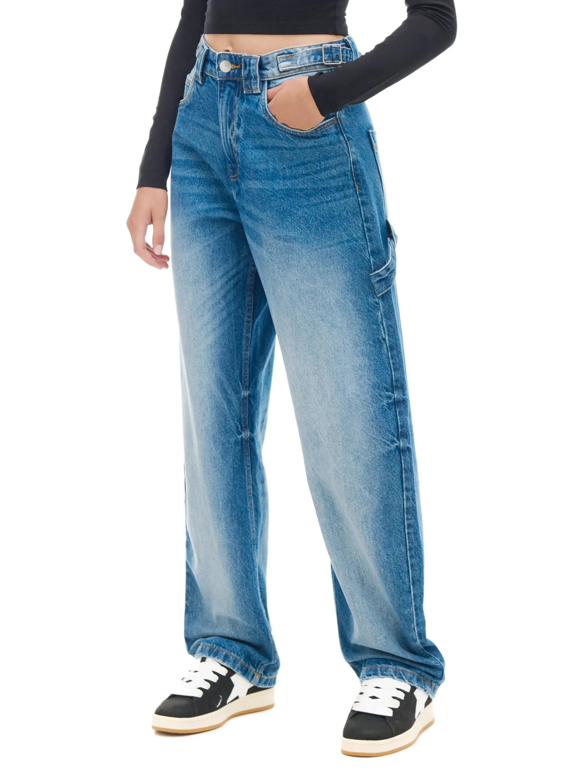 Spodnie jeansowe skater