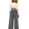 Spodnie wide leg
