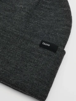 Szara czapka beanie