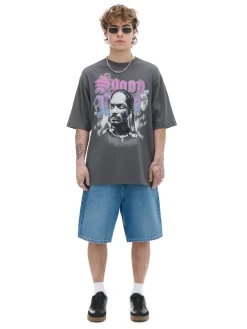 Szara koszulka Snoop Dogg