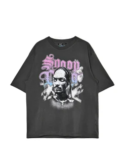 Szara koszulka Snoop Dogg