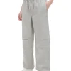 Szare jeansy parachute