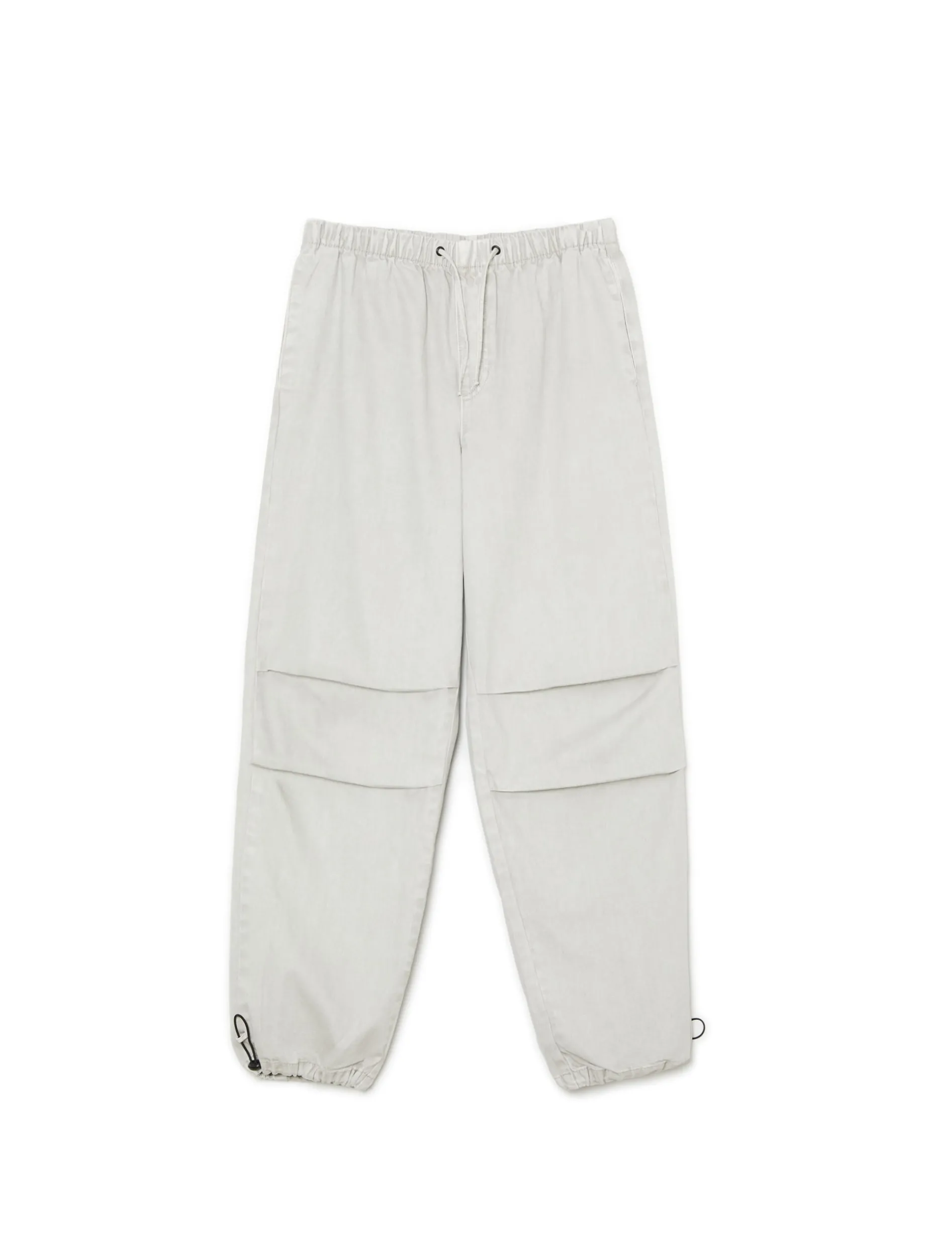 Szare jeansy parachute