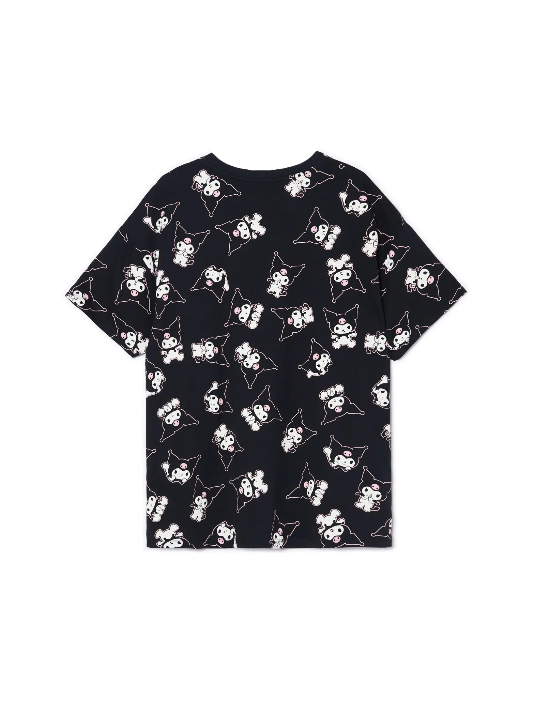 T-shirt oversize z nadrukiem Kuromi