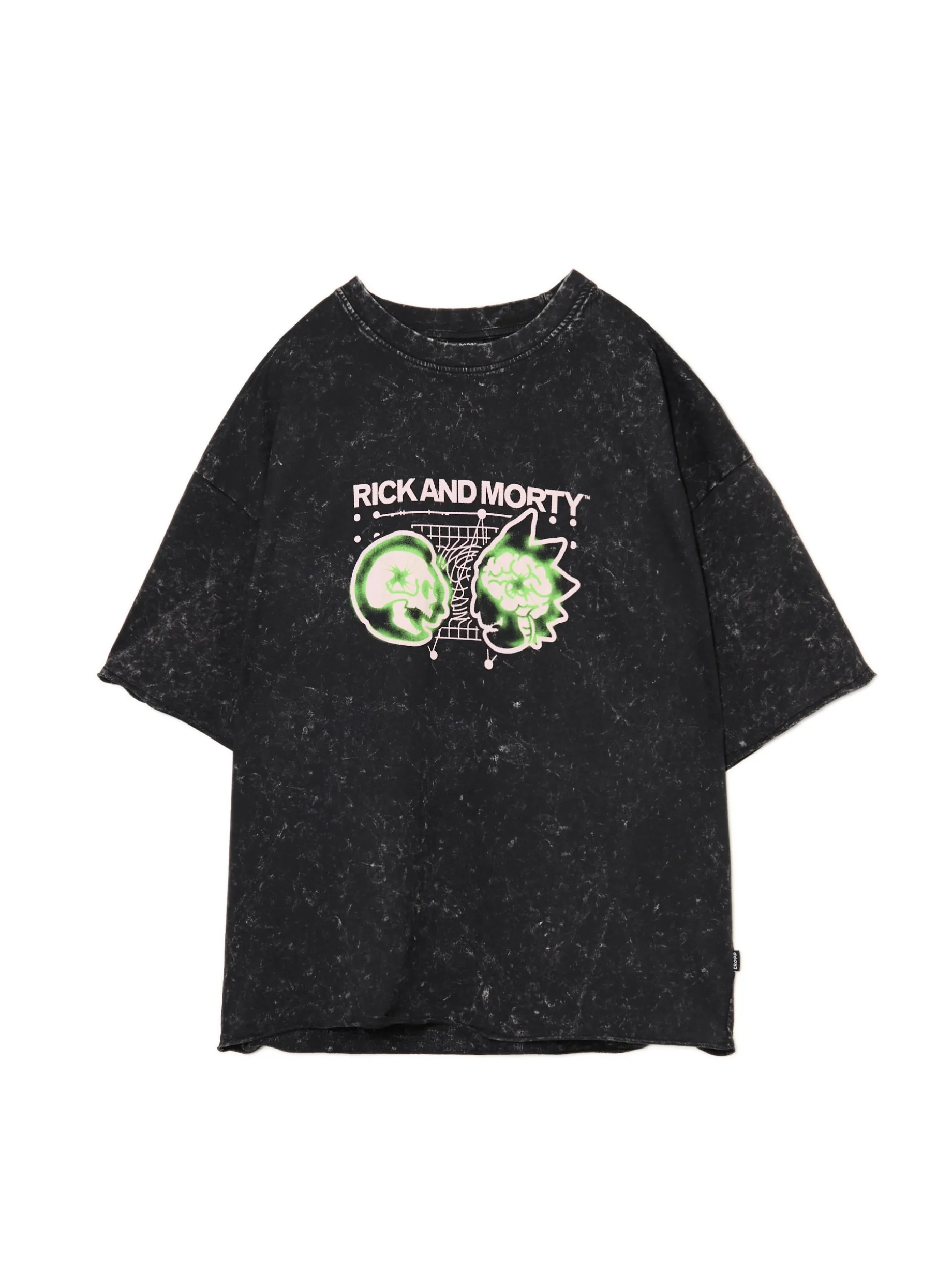 T-shirt z efektem sprania Rick i Morty