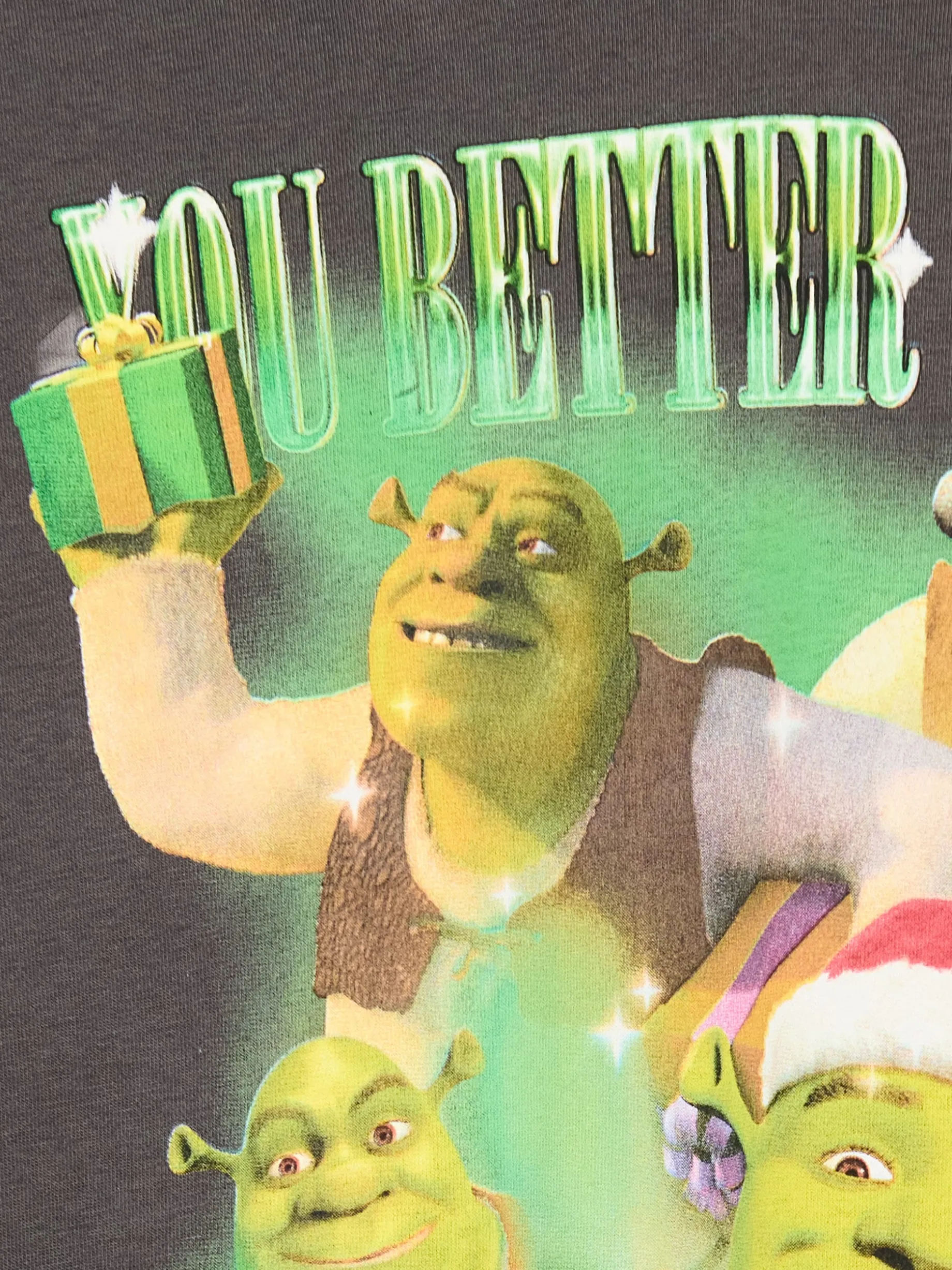 Świąteczna bluza z kapturem Shrek