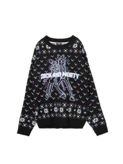 Świąteczny sweter Rick and Morty